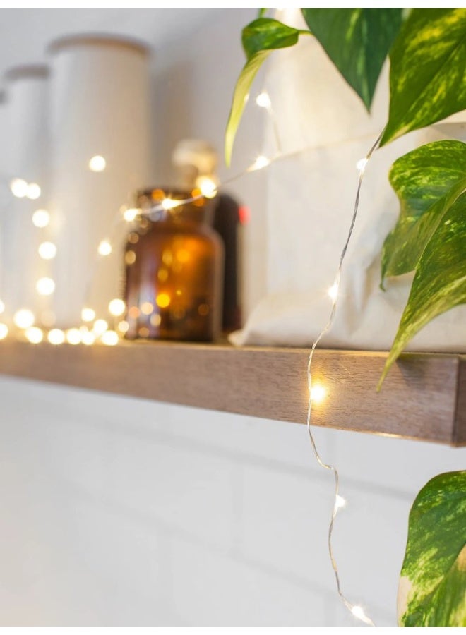 12 متر حبل نخاسي بإضاءة تزيين الجدارن والمنزل لماسبة لرمضان والأعياد بمنفذ يو اس بي وريموت تحكم - Image 3